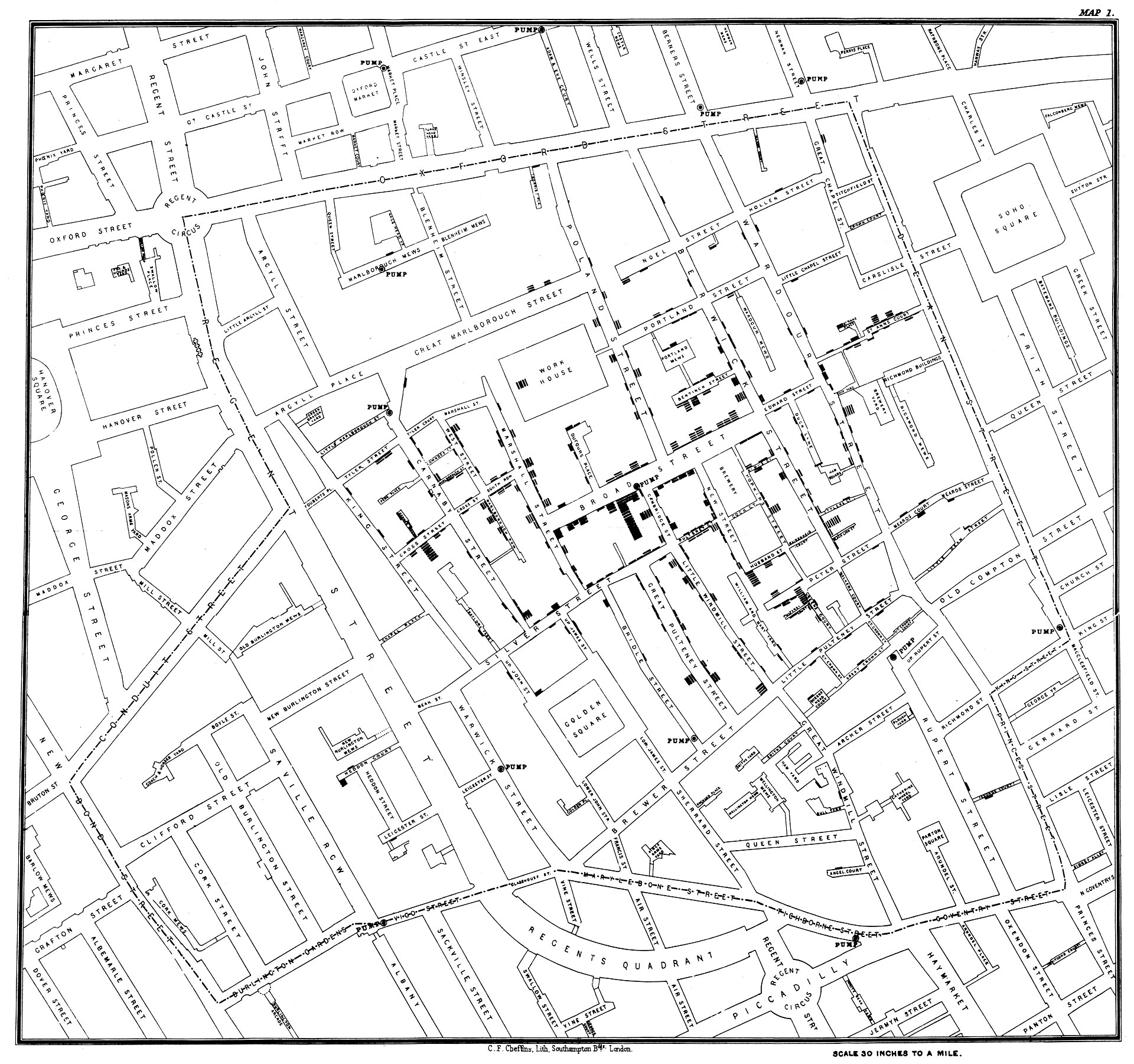 Snow-cholera-map